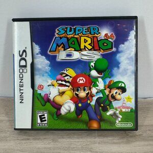 Super Mario 64 DS Complete w/ Manual Tested Works Great